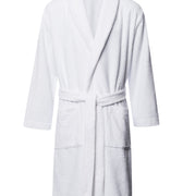 Robe Selection Plush Cotton Terry Velour Robe | White 75925-101